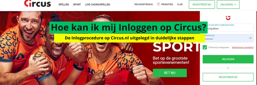 snelle simpele uitleg om in te loggen op Circus Casino how to voor iedereen