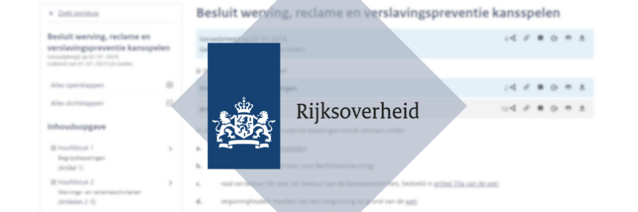 strengere regels van kracht omtrent online gokken