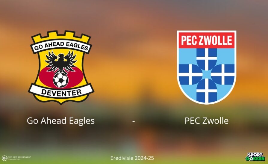 Voorbeschouwing Go Ahead Eagles PEC Zwolle tips bonus odds Eredivisie 2024-25
