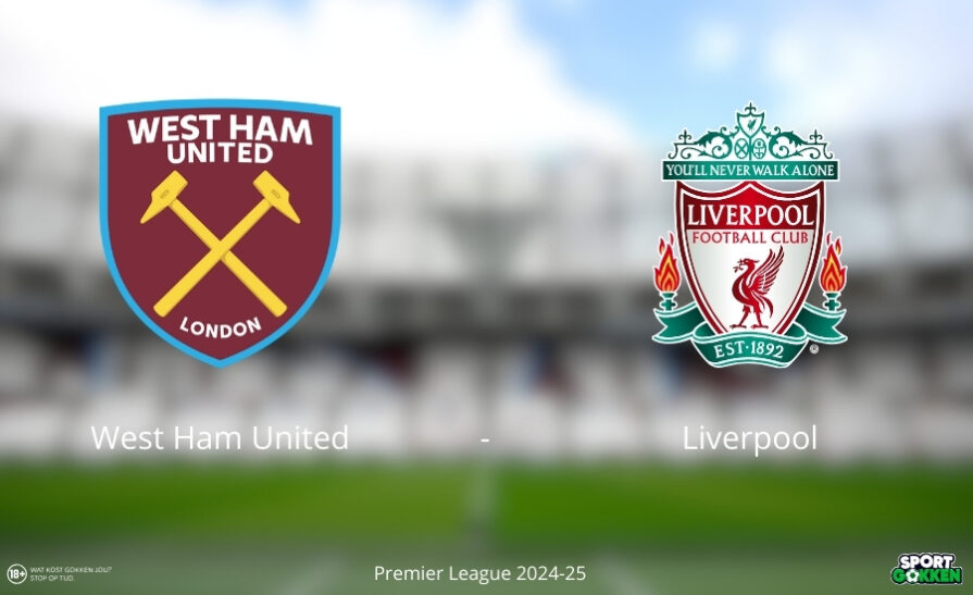 Voorspelling West Ham United Liverpool odds bookmakers Premier League 2024-25