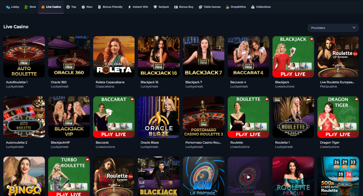 Winorio live casino Winorio live casino