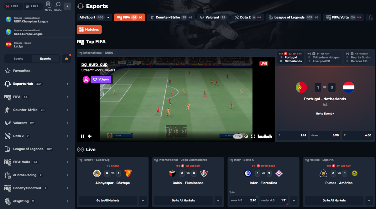 No Limit Bet eSports