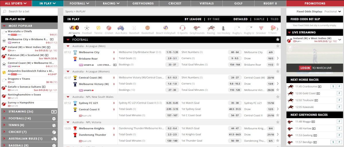 Spreadex sports live betting