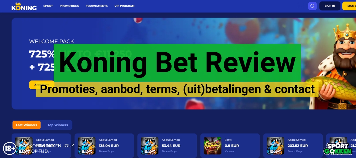 Koning Bet review