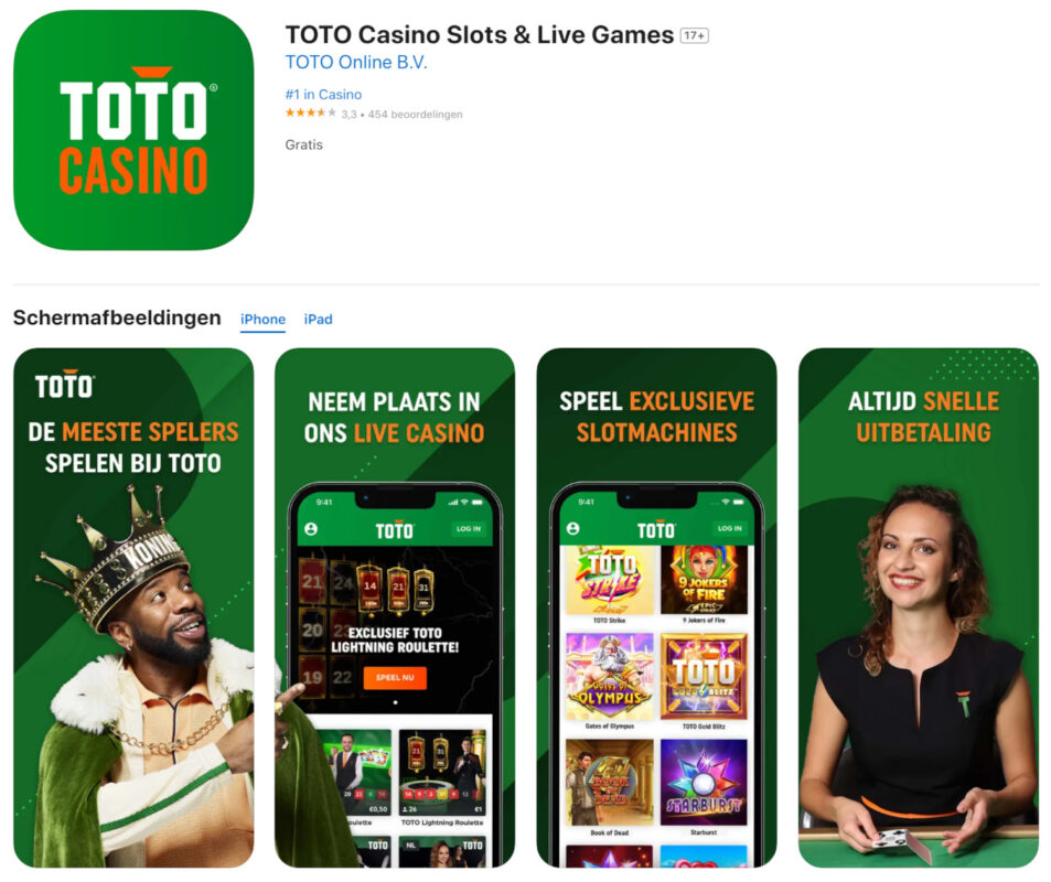 TOTO Casino app