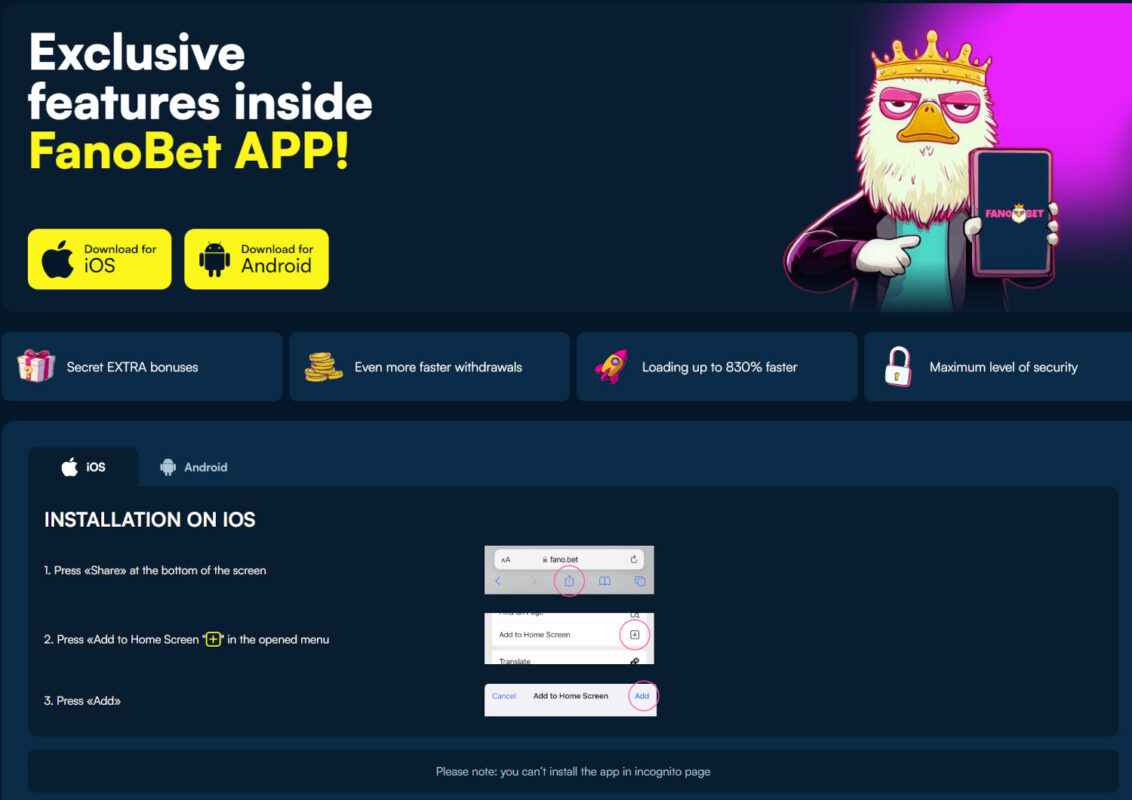Fanobet app Fanobet app