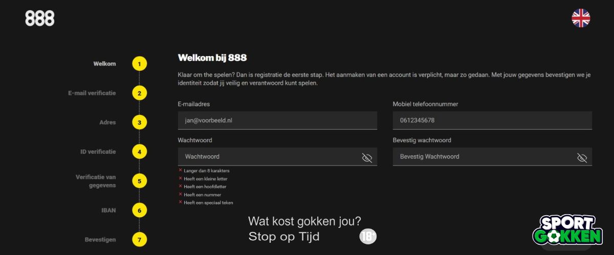 888.nl e-mailadres telefoonnummer
