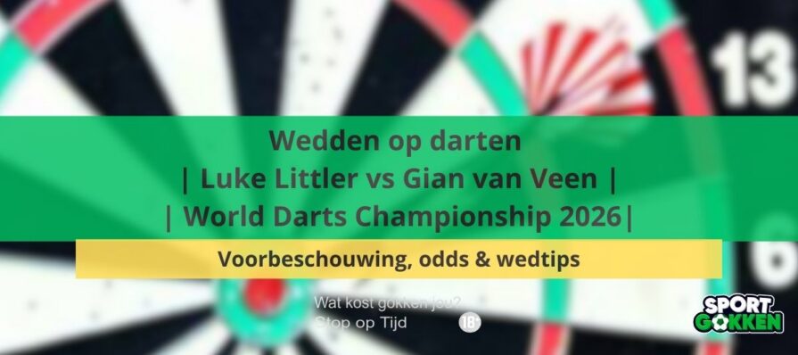 Luke Littler vs Gian van Veen - World Darts Championship 2026