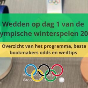 Wedden op dag 1 van de Olympische winterspelen 2026 Overzicht van het programma, odds en wedtips