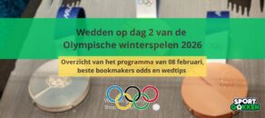 Wedden op dag 2 van de Olympische winterspelen 2026 Overzicht van het programma, odds en wedtips (1)