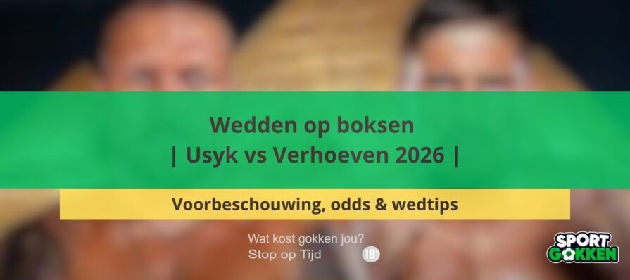 Wedden op boksen | Usyk vs Verhoeven 2026 Voorbeschouwing, odds & wedtips