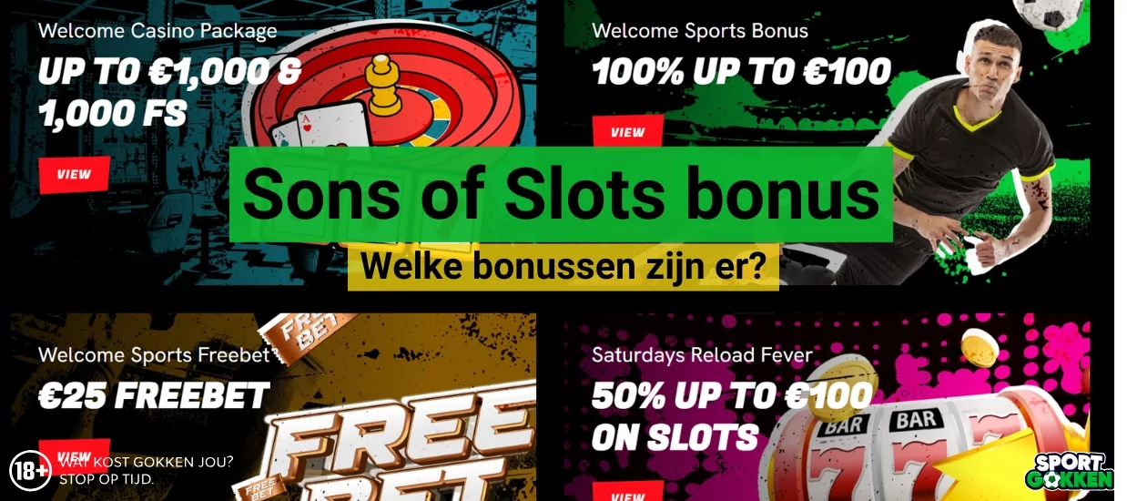 Sons of Slots bonus