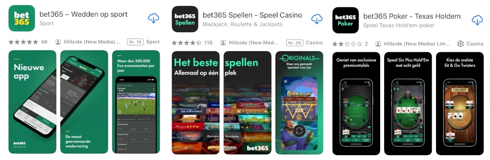 Bet365 apps
