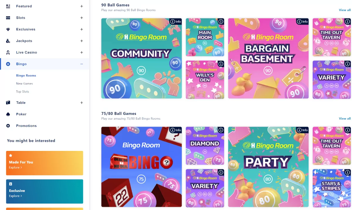 William Hill bingo William Hill bingo