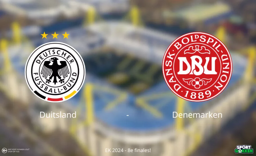Wedden op Duitsland Denemarken odds EK 2024 bookmakers
