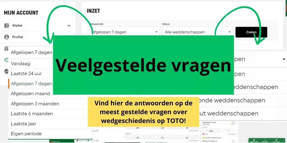speelgeschiedenis op TOTO opzoeken