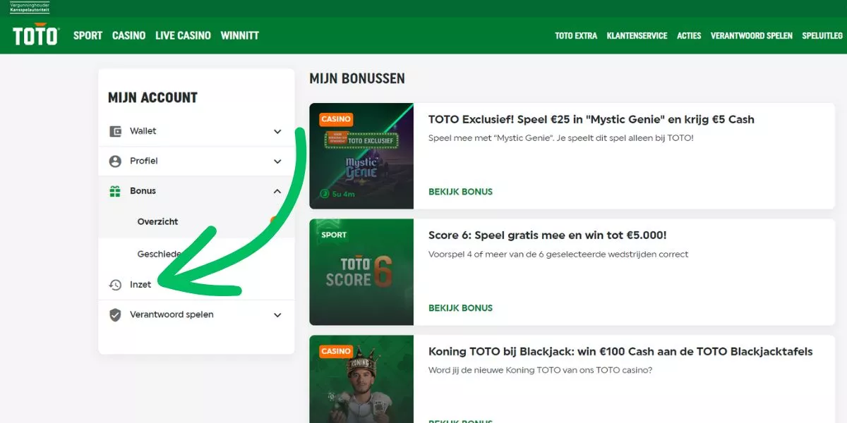 toto spelgeschiedenis zoeken vinden TOTO sportgokken