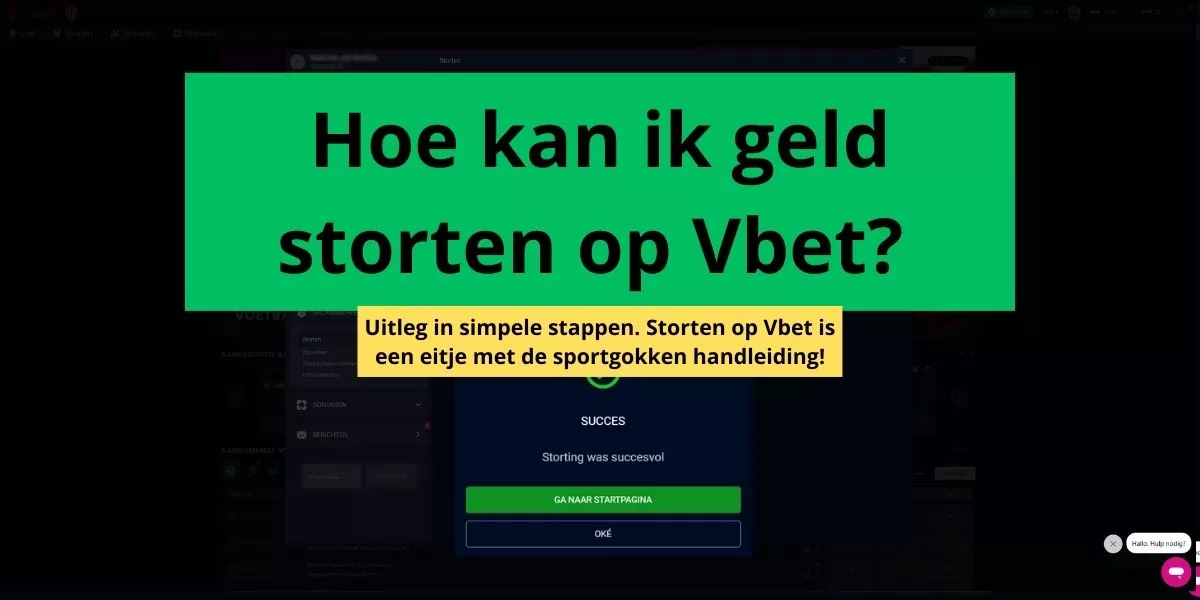 Geld storten op vbet