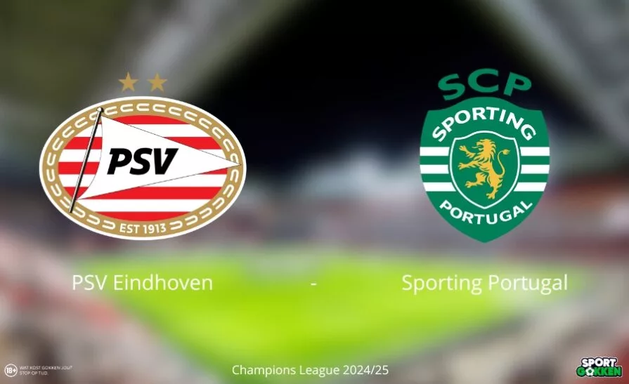 Voorspelling PSV Sporting odds tips bonus Champions League 24 25