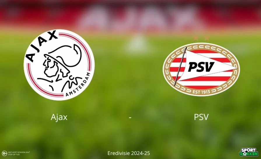 Voorbeschouwing Ajax PSV tips odds bonus Eredivisie 2024 25