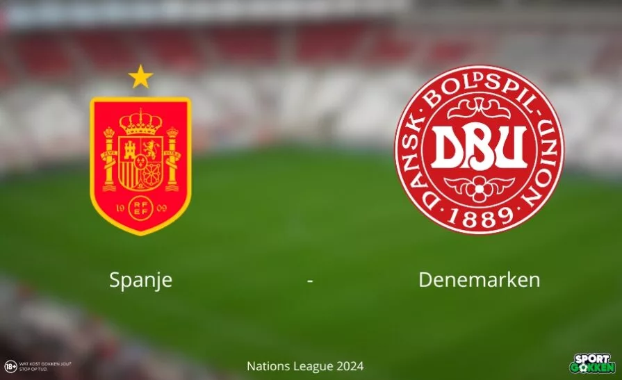 Voorspelling Spanje Denemarken odds tips bonus Nations League 2024