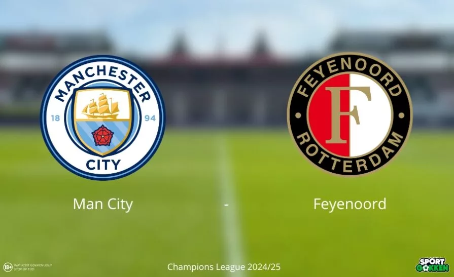Wedden Manchester City Feyenoord bonus odds tips bookmakers CL 2024