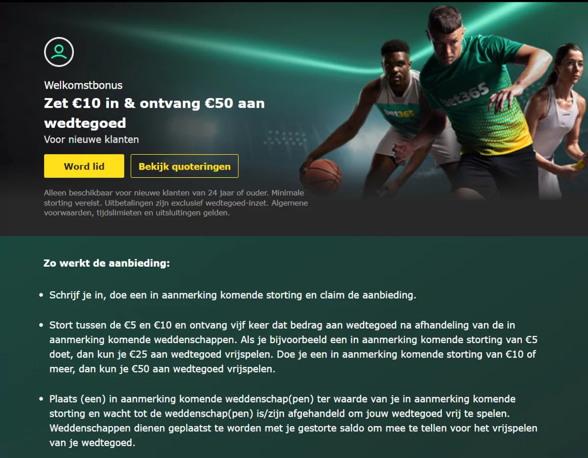Bet365 welkomstbonus Bet365 welkomstbonus