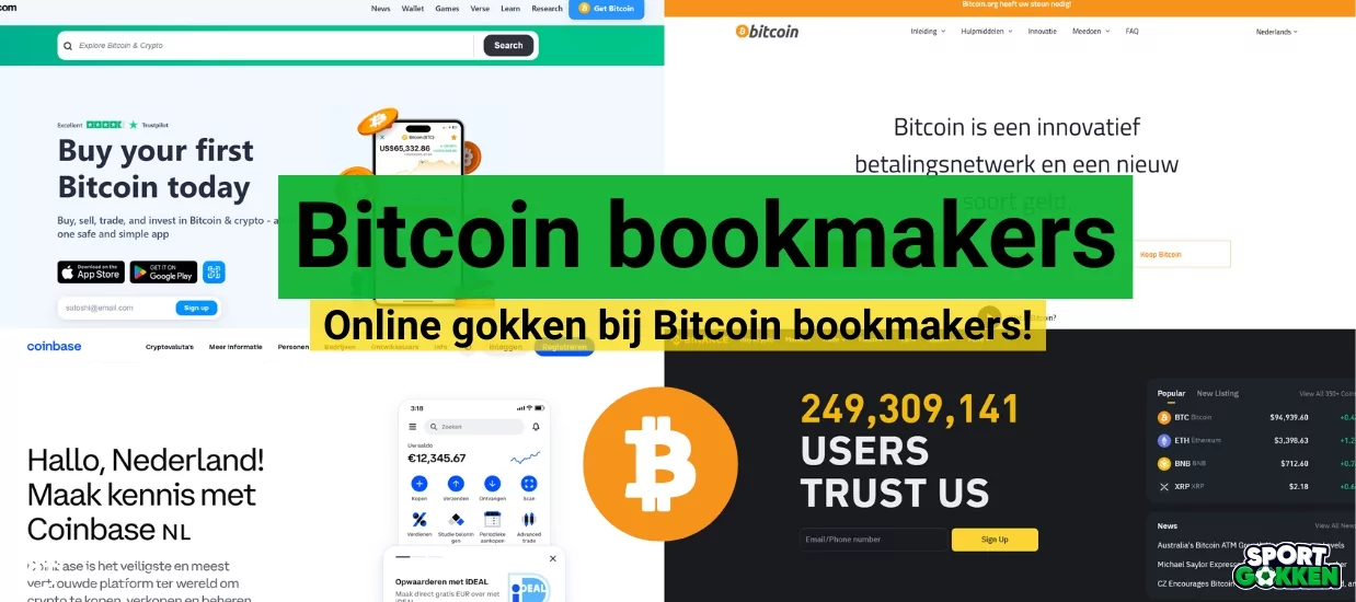 Bitcoin bookmakers