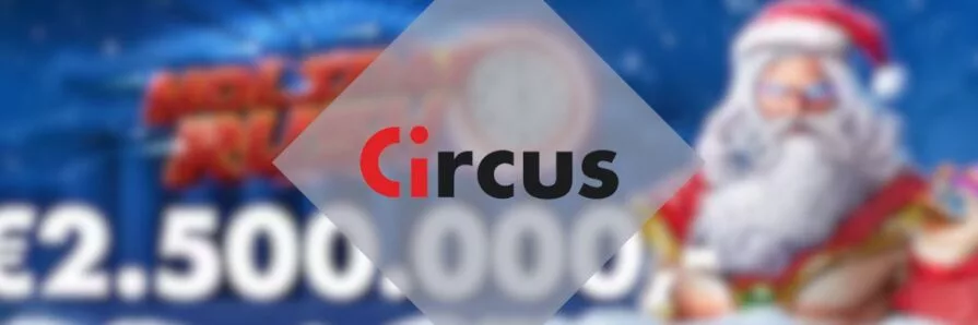 Circus holiday rush kerstspellen 2.5 miljoen prijzengeld winnen