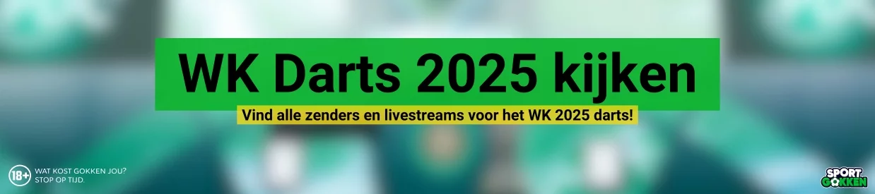 WK darts kijken