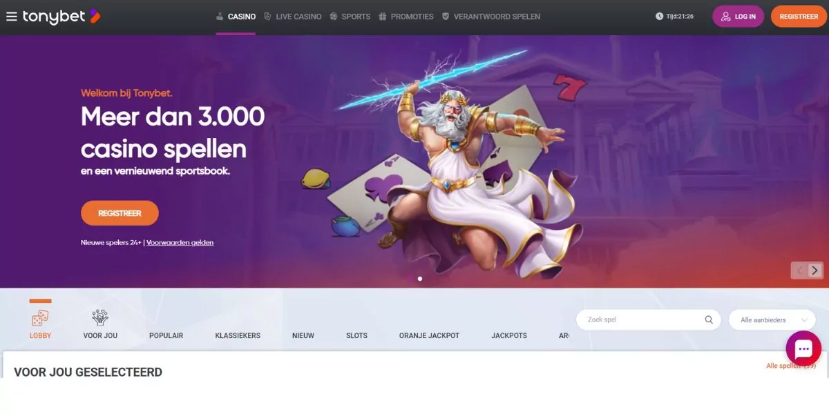 uitleg tonybet account toegang