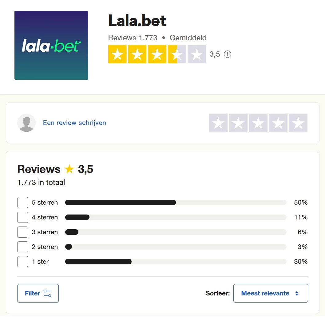 lala;.bet trustpilot