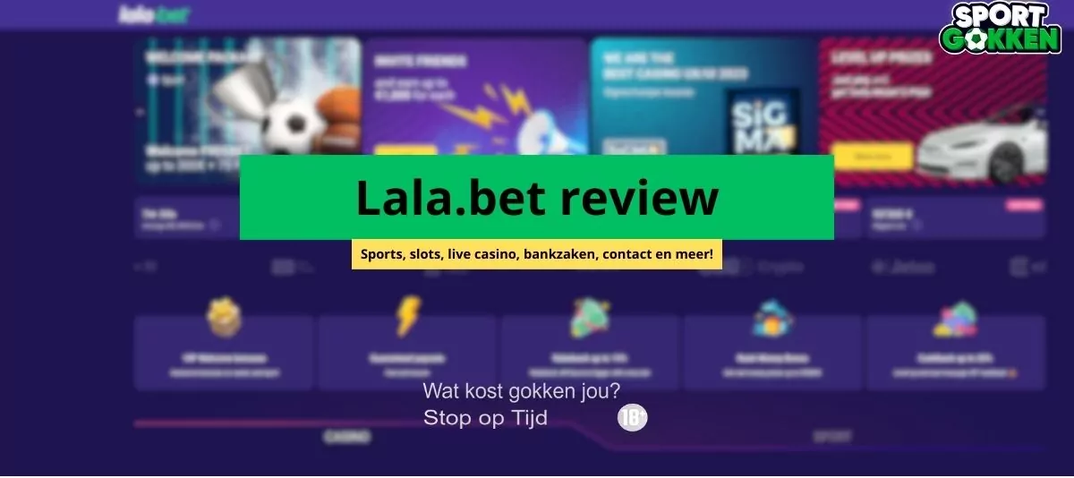 lala.bet review sportgokken banner illegaal