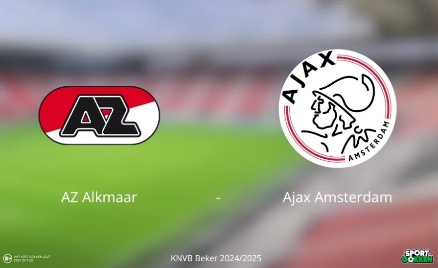 Wedden op AZ Ajax KVNB Beker 2025 odds en bookmakers