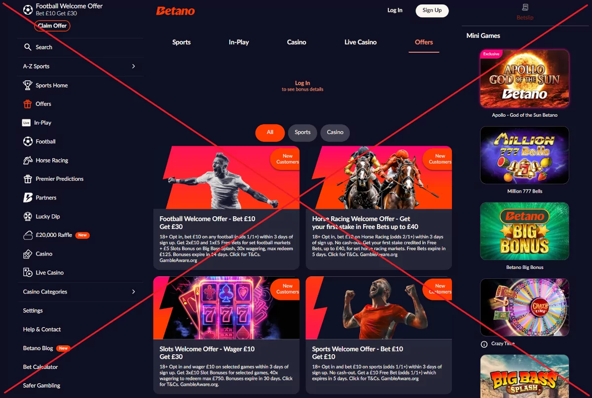 Betano bonus