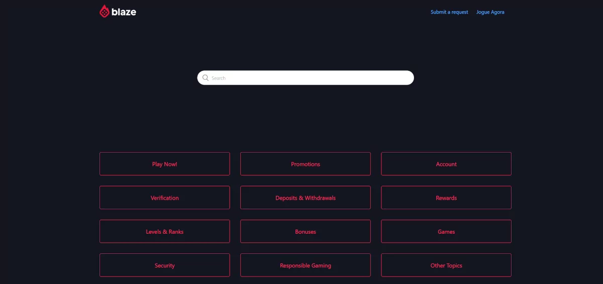 Blaze support Blaze support