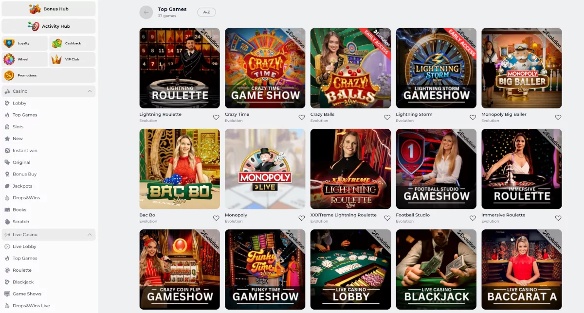 Live casino van Wbetz Live casino van Wbetz
