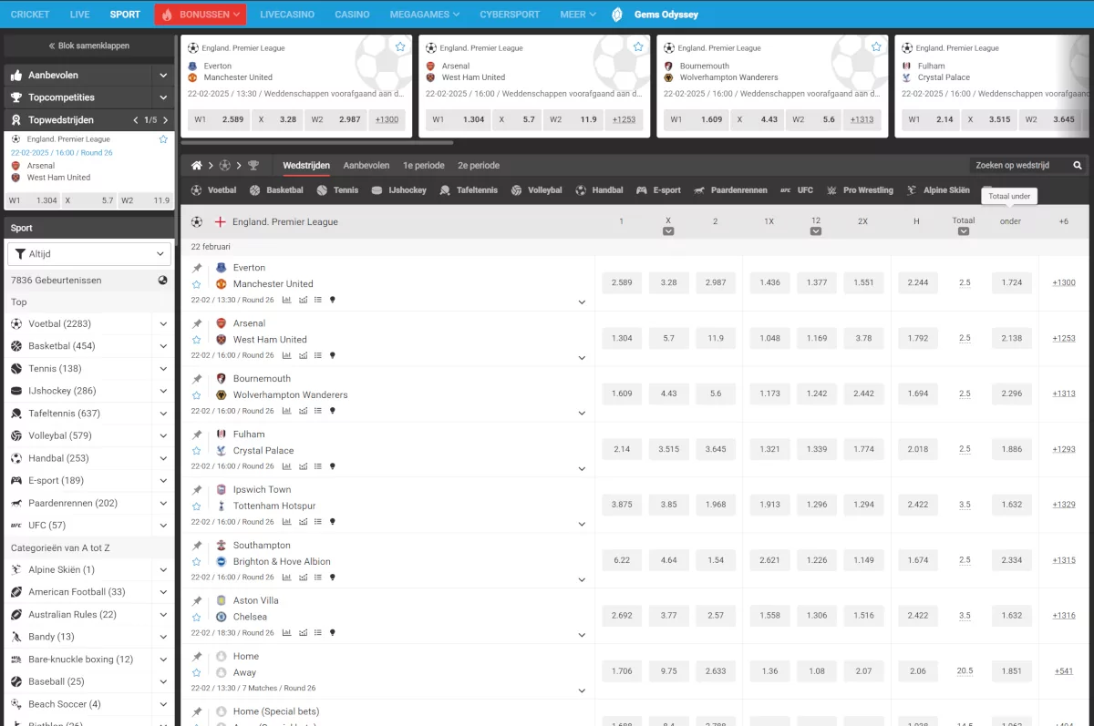 Megapari sportsbook