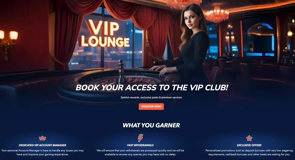 Spinbookie VIP Programma