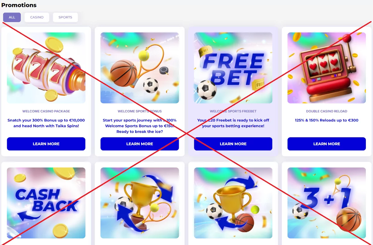 Taikaspins bonus