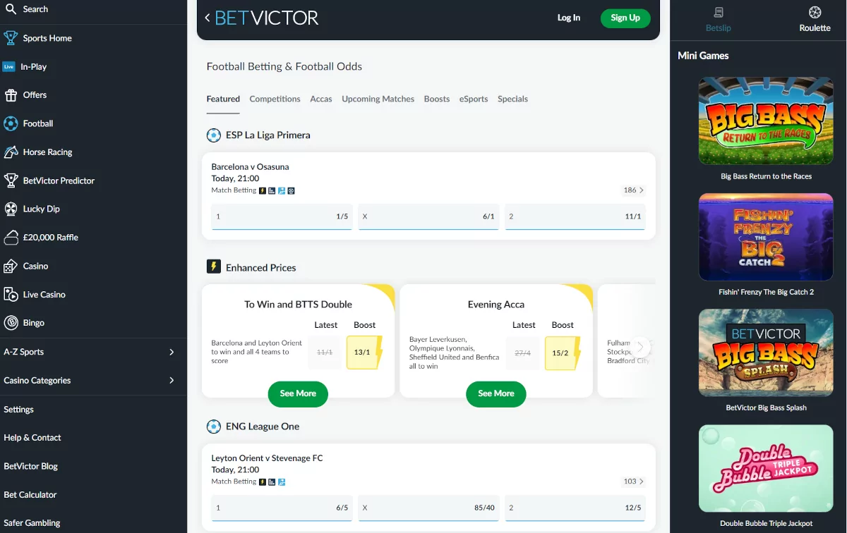 BetVictor sportsbook