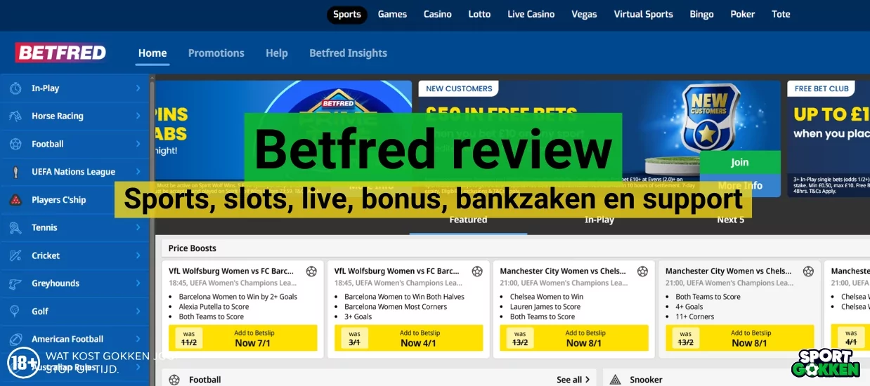 Betfred review
