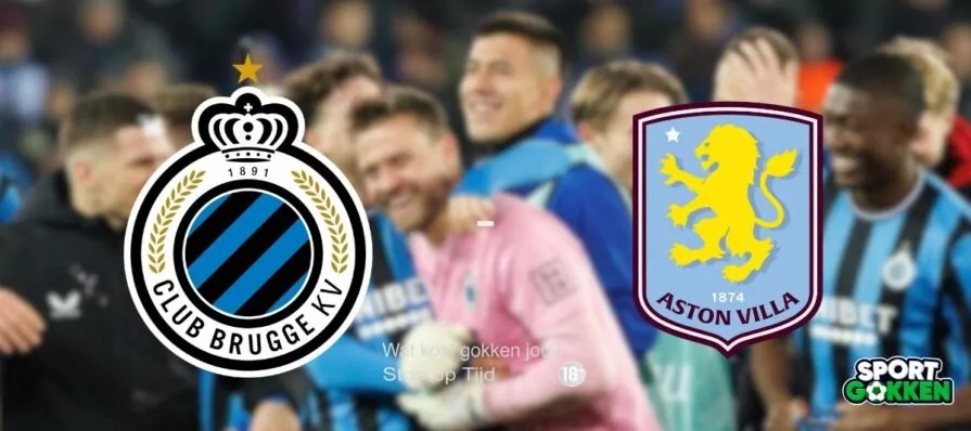 Club Brugge wedtips Aston VIlla 4 maart 2025