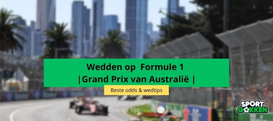 grand prix australia gp formule 1 quoteringen odds bets wedden