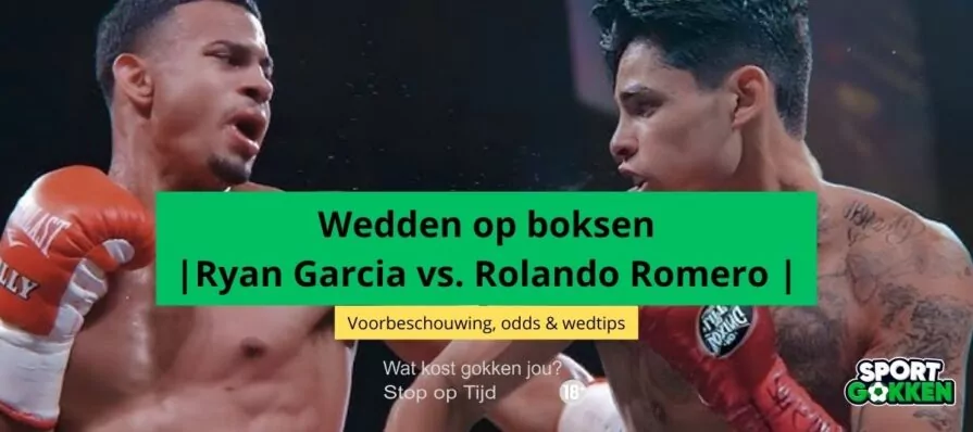 rolly romero rolando wedden op ryan garcia boksen beste odds