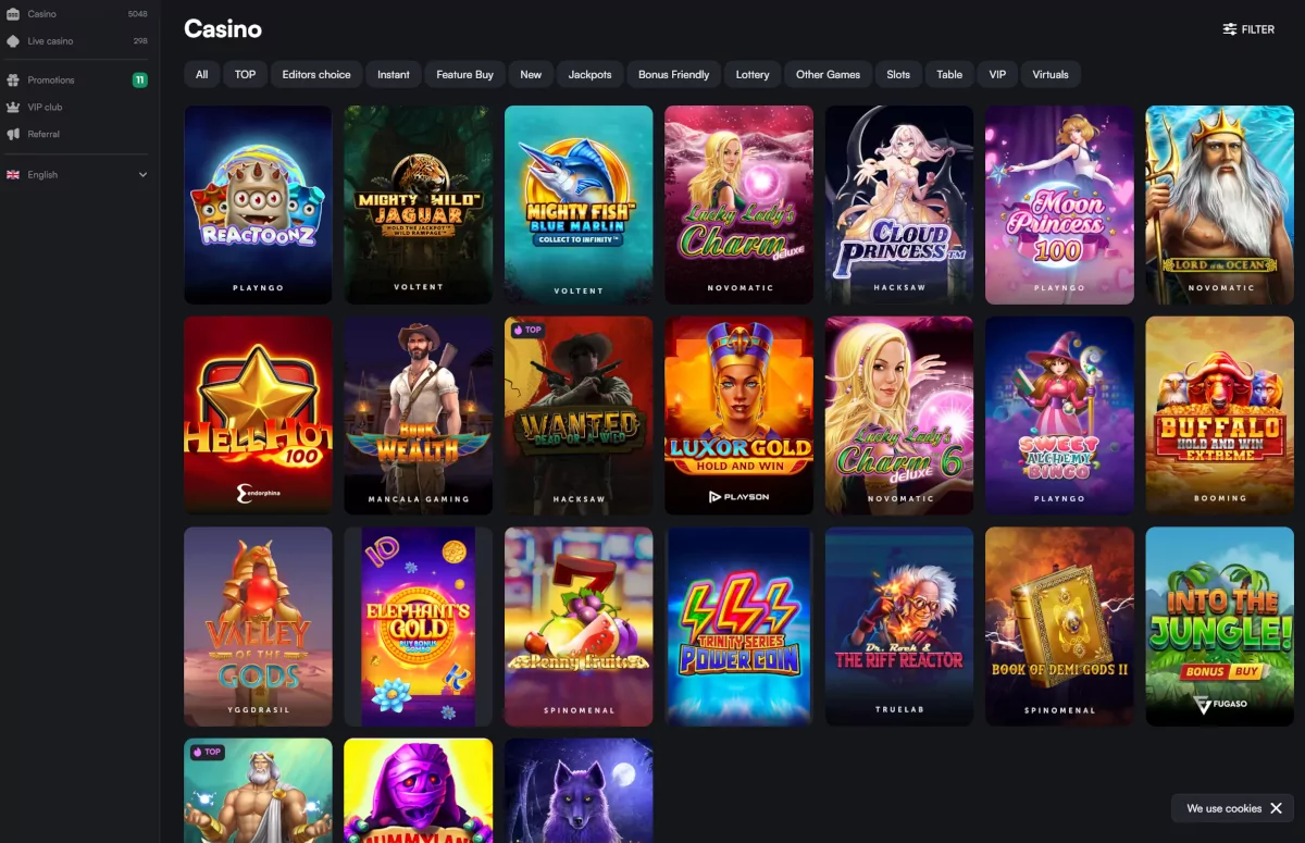 Trueluck casino aanbod Trueluck casino aanbod