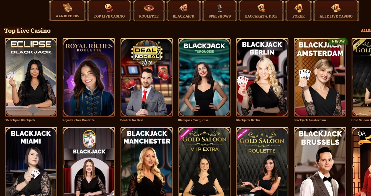 WildRobin live casino