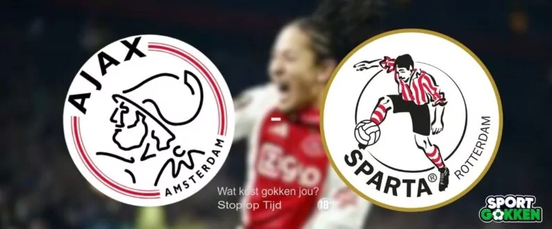 Ajax sparta eredivisie voetbal odds quoteringen beste bookmakers wedtips