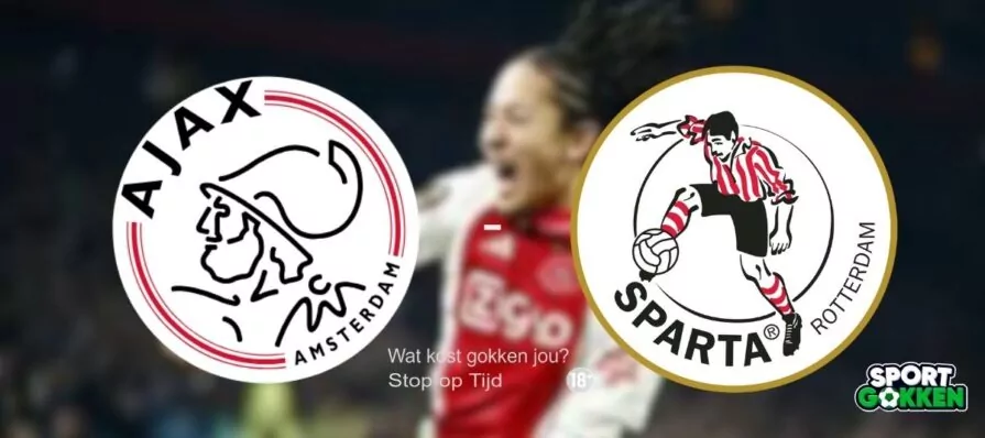 Ajax sparta eredivisie voetbal odds quoteringen beste bookmakers wedtips