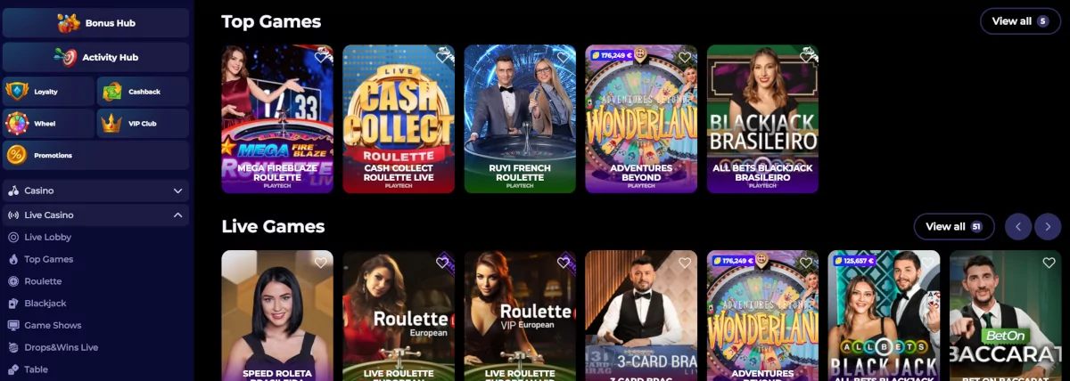 Nyxbets live casino Nyxbets live casino